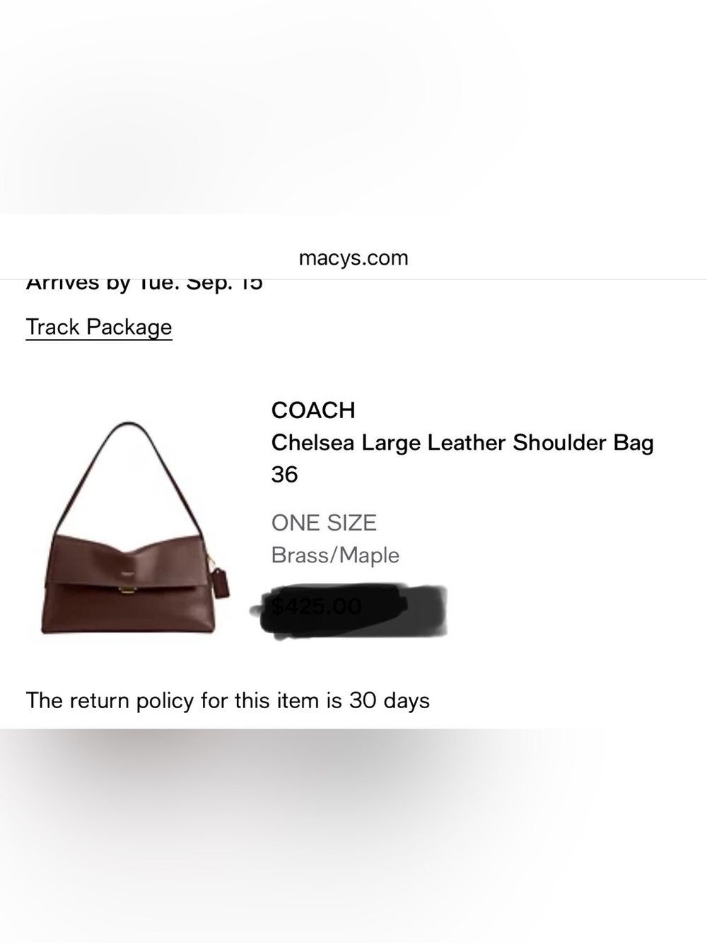 Authentic Coach Chelsea maple 36 - Picture 16 of 16